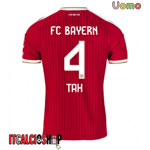Bayern Munich Jonathan Tah #4 Prima Maglia 2026-27 Manica Corta